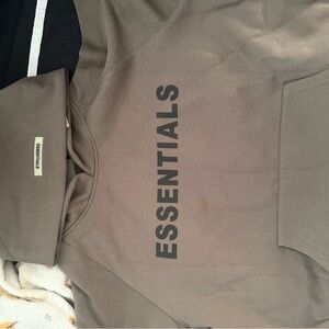 Essentials hoodie Beige